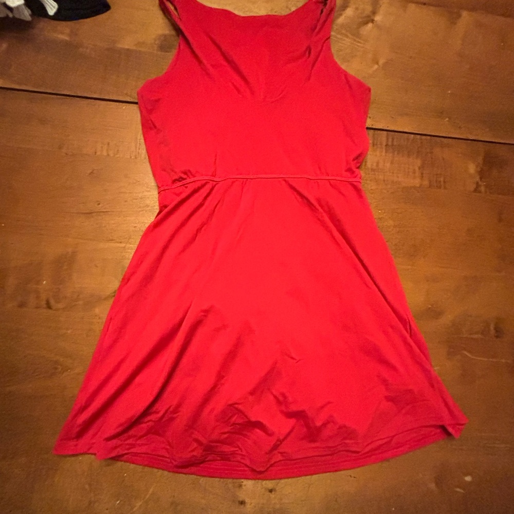 all in motion Red Sleeveless A-Line Dress